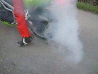 le pere noel en moto