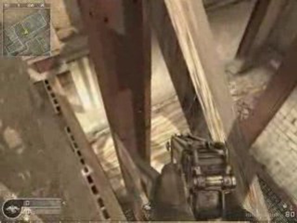 Glitch Call of duty 4 backlot crossfire
