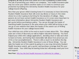 The Need for Medical Insurance for Students