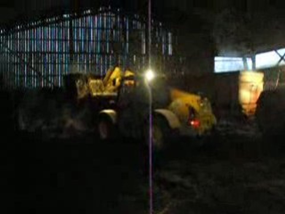 chargement de fumier version glissade et whooling