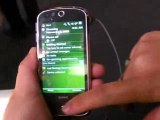 Interface tactile SmartZone des smartphones G-Smart Gigabyte