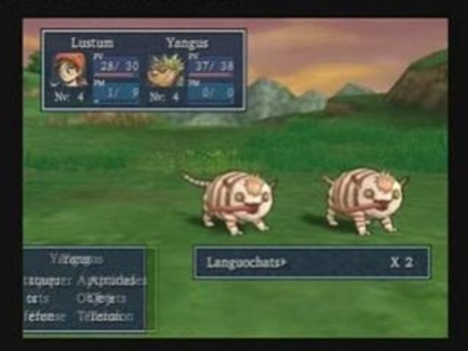 Dragon quest 8: 4ème partie: premiers combats