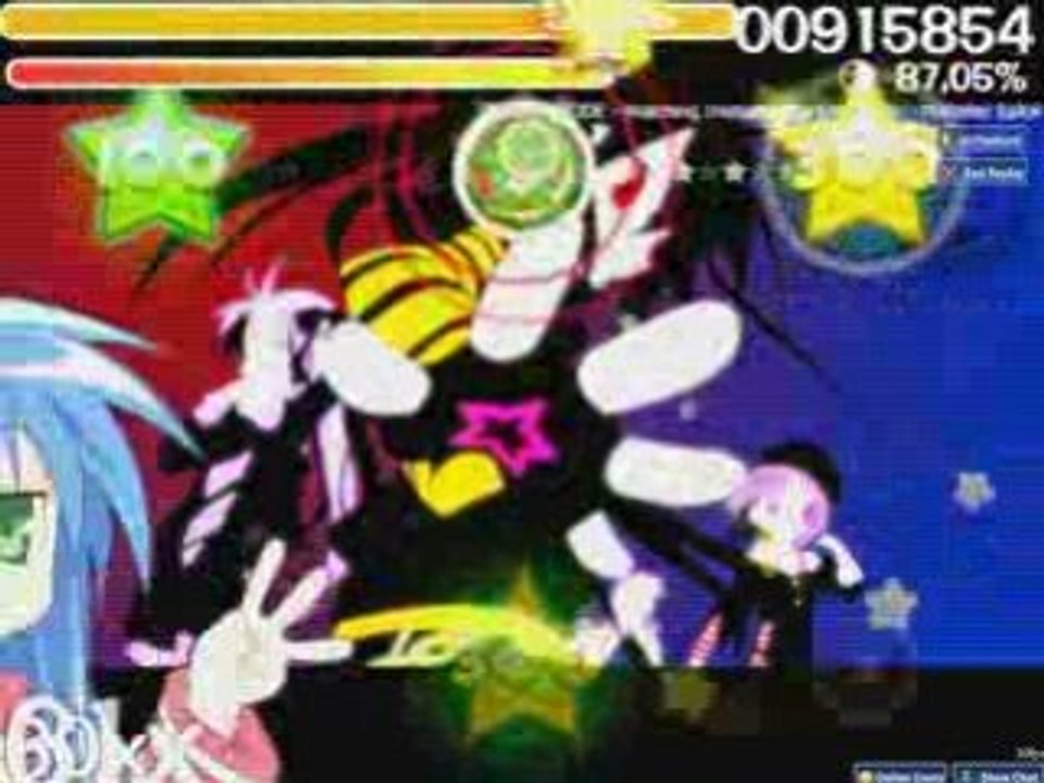 osu! Lucky Star-Motteke! Sailor Fuku (REDALICE Remix) [Full]