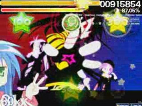 osu! Lucky Star-Motteke! Sailor Fuku (REDALICE Remix) [Full]