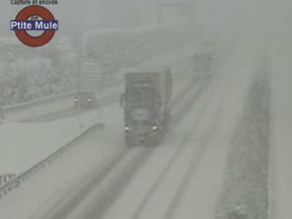 La nina responsable de la neige en Europe