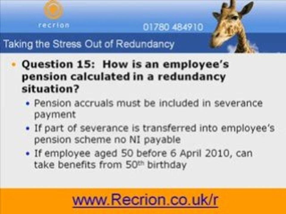 Redundancy Selection Pool - Receive Complementry Video