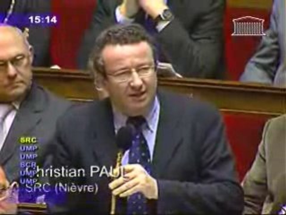 Christian PAUL Outre-mer question au gouvernement