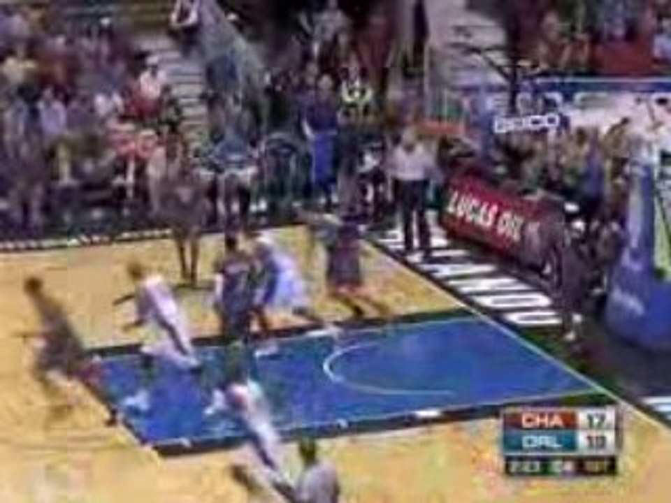 NBA , Dwight Howard puts up big numbers against the Bobcats.