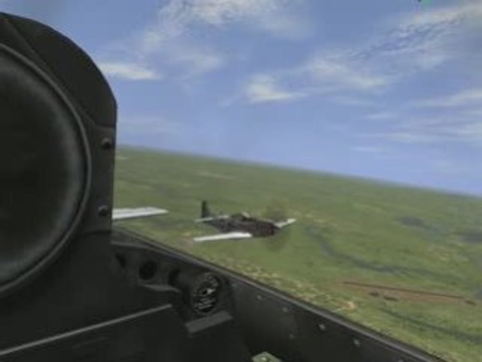 il2 sturmovik Flight over normandy