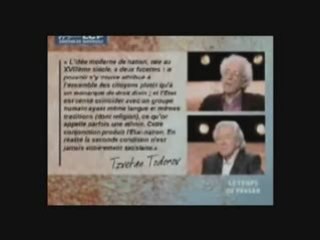 2/3 - La peur des barbares par Tzvetan Todorov
