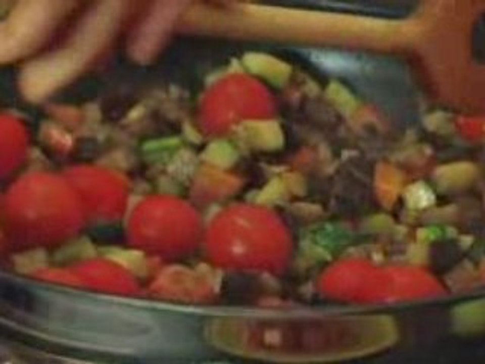 Poêlée de blé Ebly® aux petits légumes