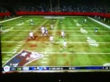 touchdown avec les New York Giants à madden NFL 08