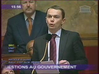 Question au Gouvernement d'Olivier Dussopt 18.02.2009
