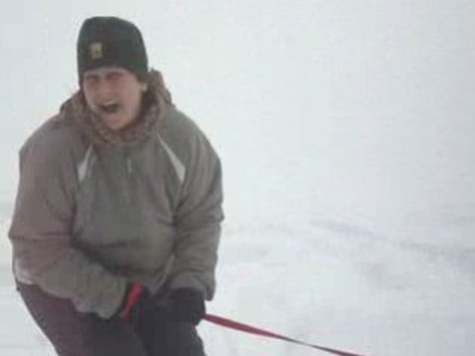 Ski joring (essai 1)