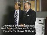How To Download Boston Legal Episodes