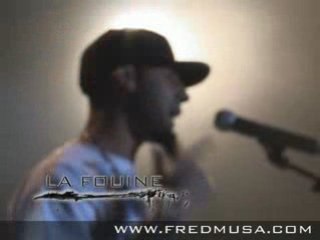 Les coulisses du concert de La Fouine à Melun.