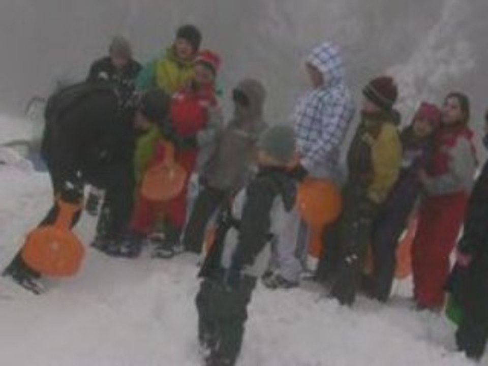 Accueil de loisirs Février 2009 : sortie neige