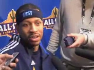Iverson Talking About His New Haircut After All Star Game