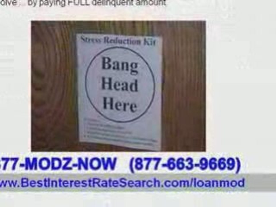 Michigan Mortgage Loan Modification