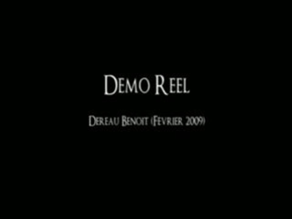 Demo Reel