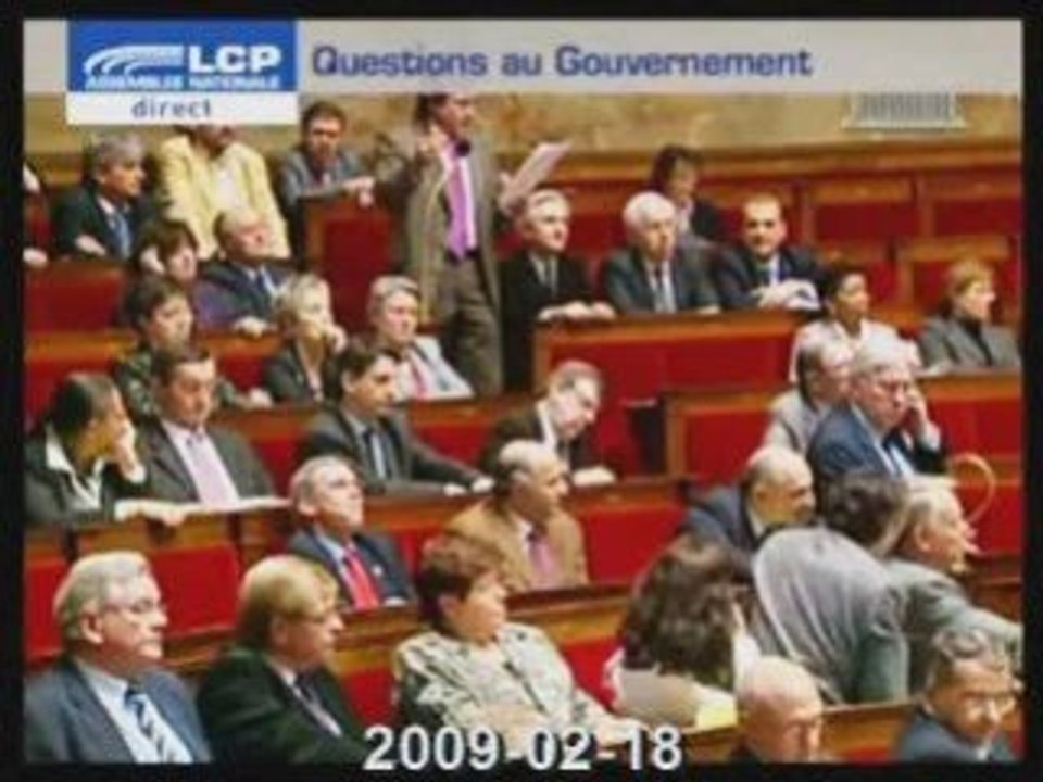 Questions inaudibles du gouvernement