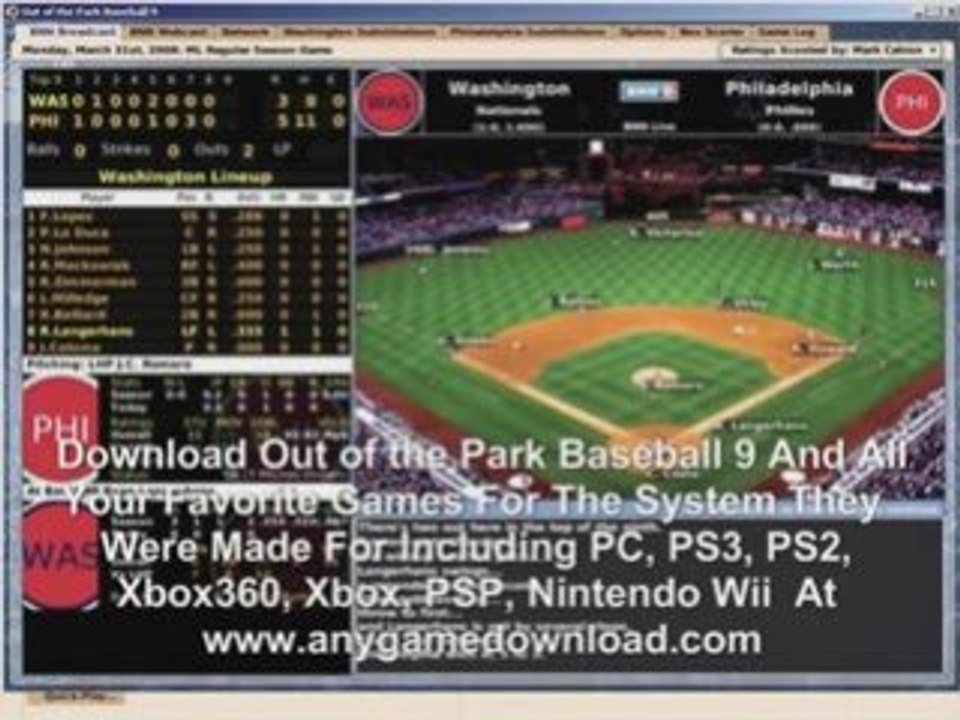 How To Download Out Of The Park Baseball 9 PC Game - video dailymotion