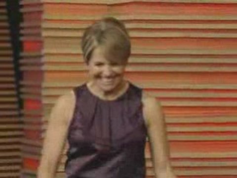 Katie Couric On Live with Regis and Kelly 2009
