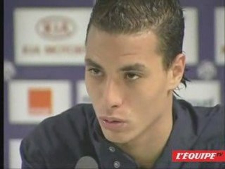 CHAMAKH APRES LE MATCH CONTRE LORIENT