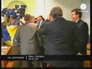 Perquisition de la sécurité nationale au siége de Naftogaz