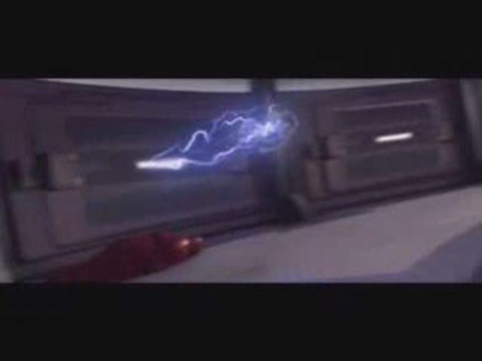 Parodie Yoda vs Dark Sidious