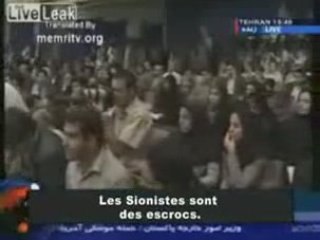 Ahmadinejad : Le sionisme