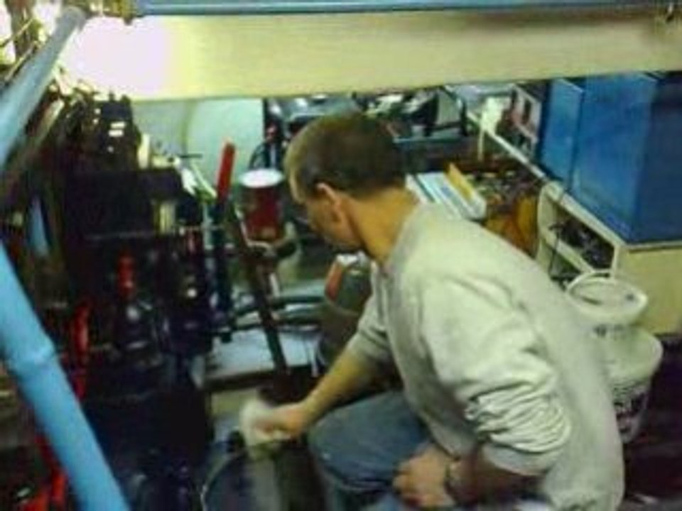 moteur Deutz A3M 428 de la péniche Res Nova