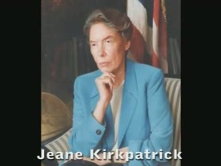 Jeane kirkpatrick