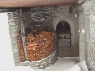 Simplon Dorf unter der Schnee