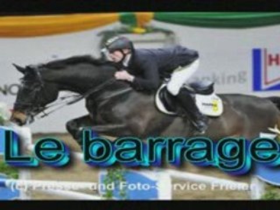 Leconte et Marcus Ehning (Borken 15/02/2009)