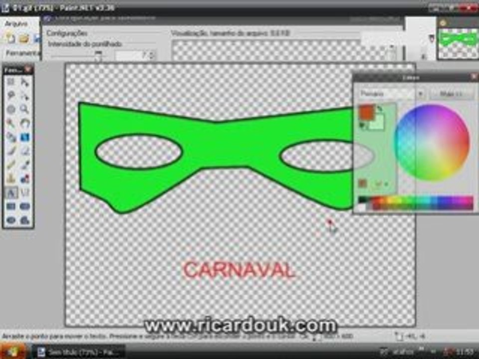 Paint.net Guide Tutorial Guia - animated gif - gif animado