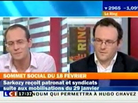 Damien Abad sur le ring le 16 février 2009, 2e partie