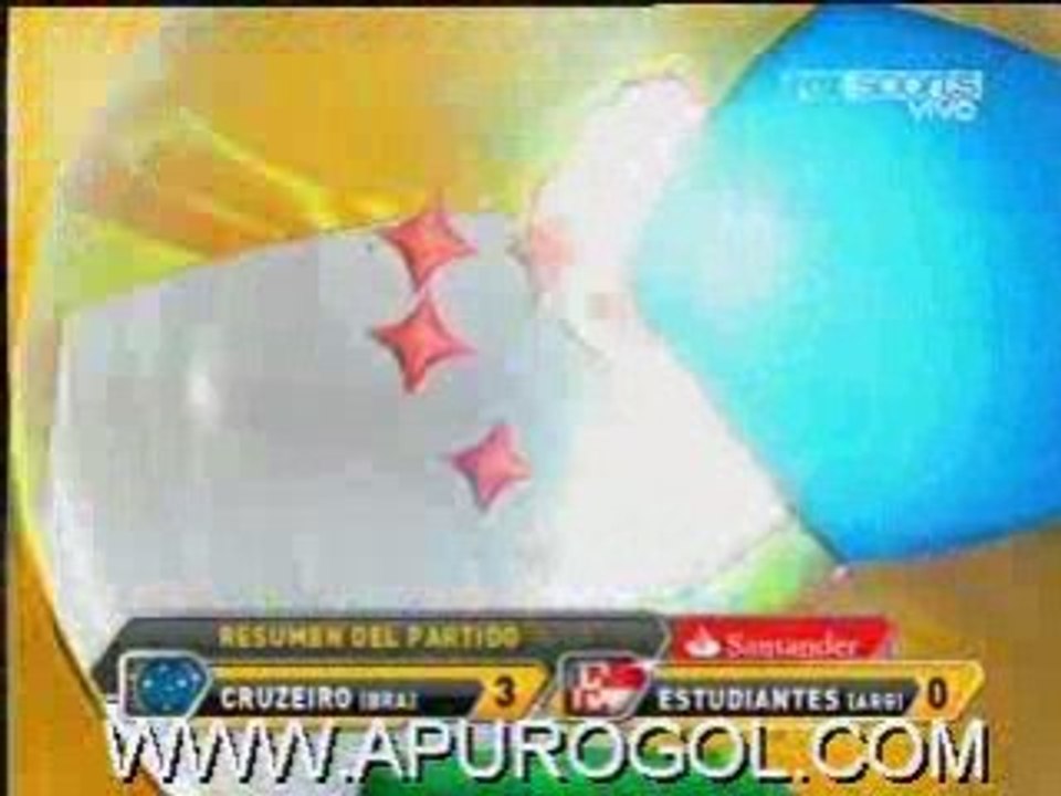 Cruzeiro 3 0 Estudiantes