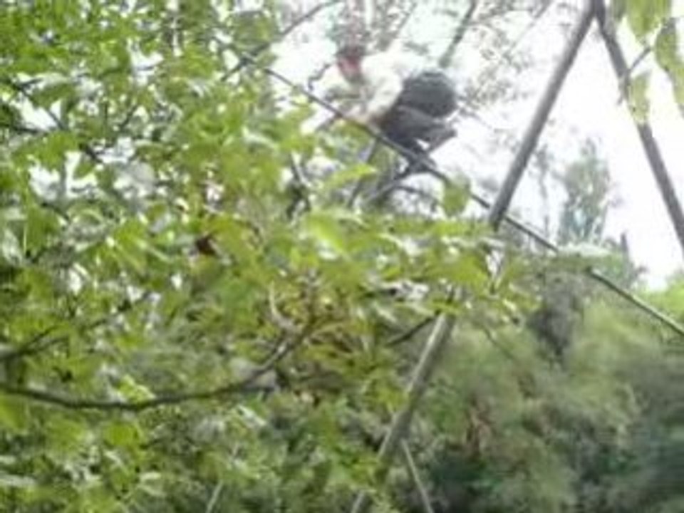 Funambule mariage Etienne et violette