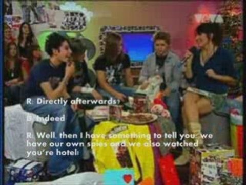 Tokio Hotel Viva Live Interview 2005 Part 1 English Subs
