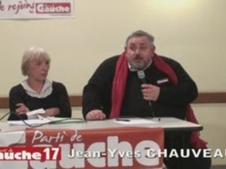 Parti de Gauche 17 - Jean-Yves CHAUVEAU