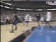 NBA Basketball-Allen Iverson dunks on Vince carter