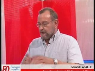 Gérard LASSALLE - Secrétaire Fédéral FO Énergie et Mines