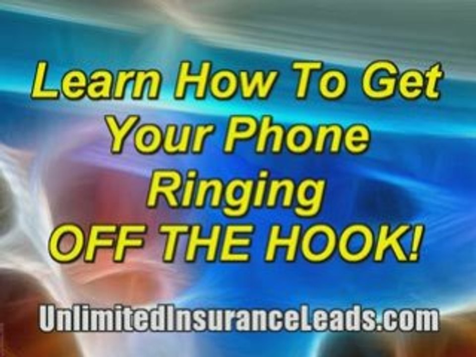 Insurance Lead Generation--Insurance Marketing Secrets ...
