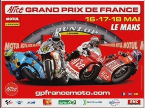 Moto GP 2008 Le Mans - 1ère partie