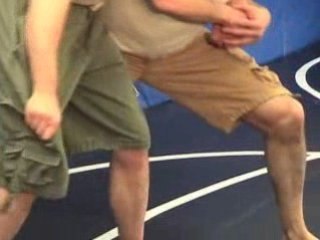 Self defense, step 2: Attack from behind, the bear hug position