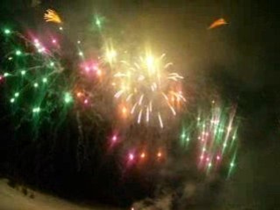 2ème Feu d'artifice - Montgenèvre - festival de pyrotechnie