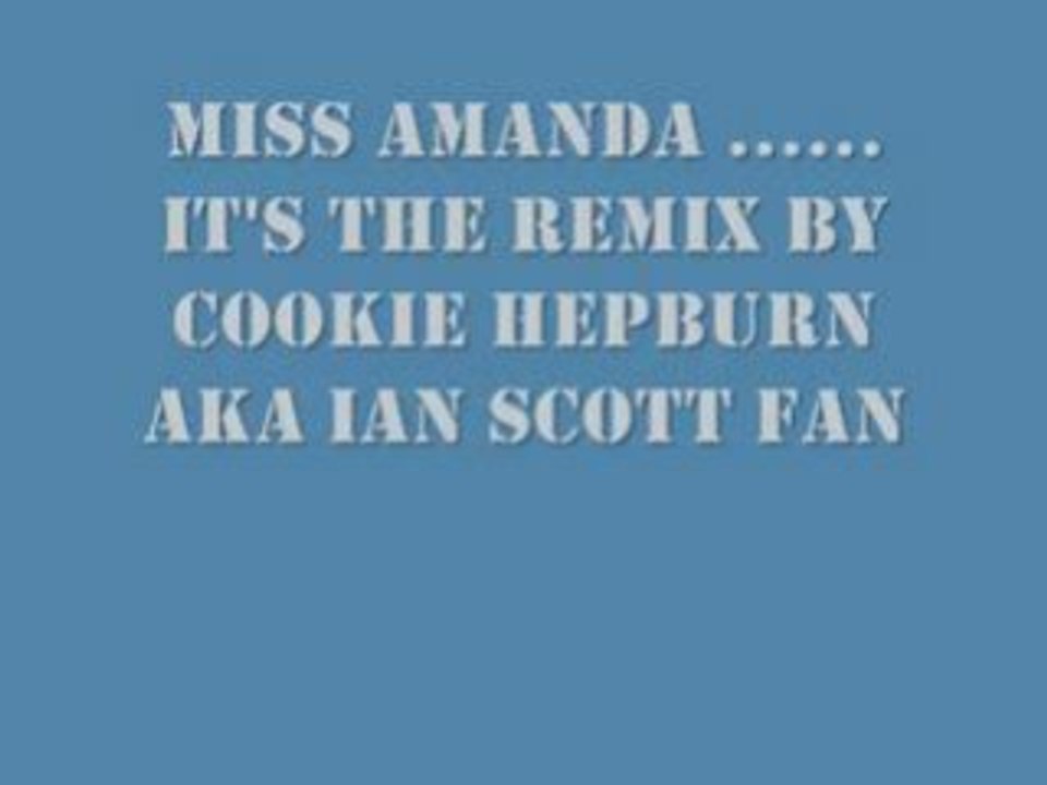 Miss Amanda - G-Unit Remix