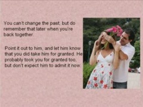 How Can I Get My Ex Boyfriend Back?