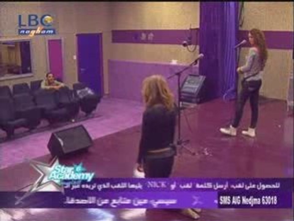 Bassma and Khawla Singing Live Starac LBC6 20090220
